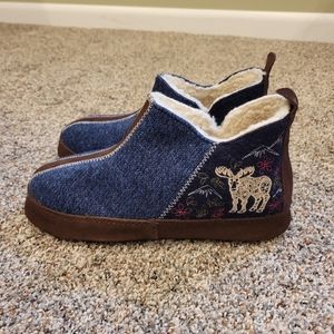 Acorn-Forest Bootie slippers-Women 6.5-7.5